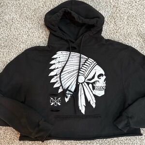 The Drive Clothing Cropped Apache road rash hoodie